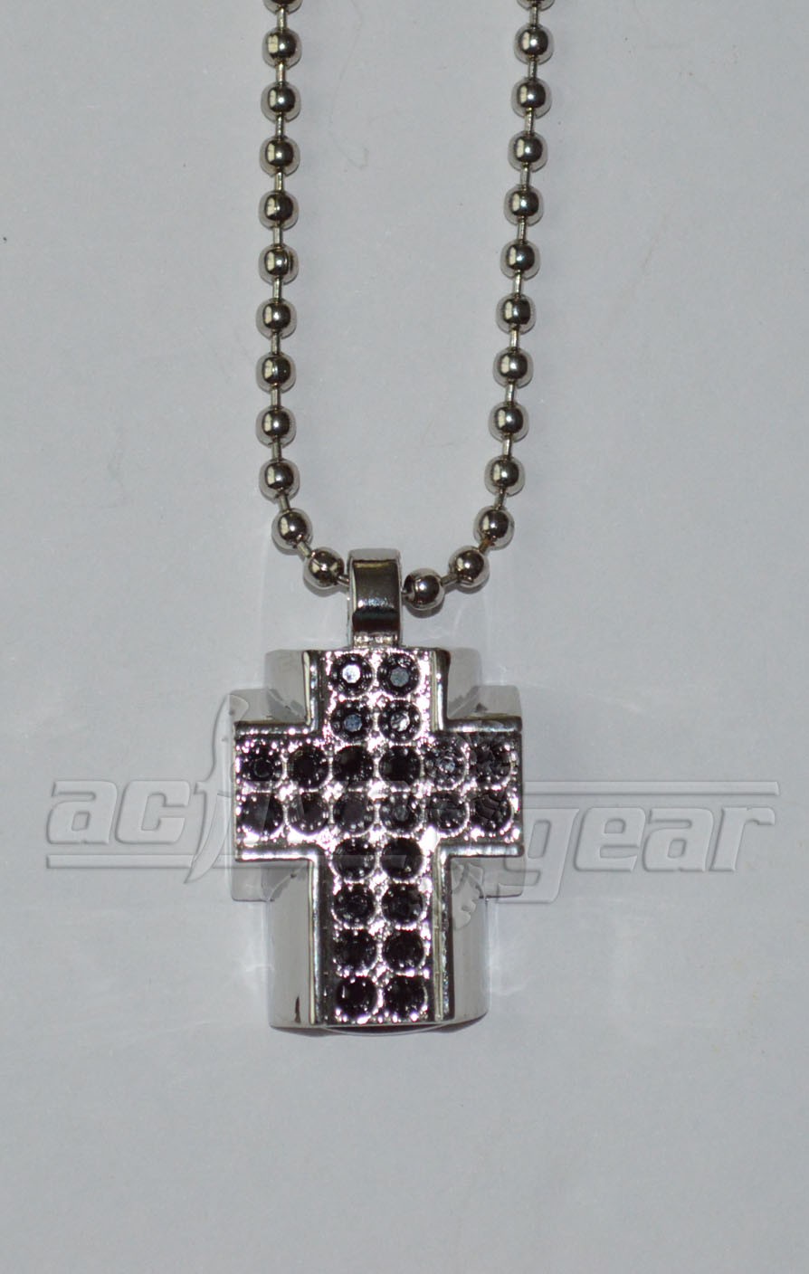 Jeweled Cross Pendant