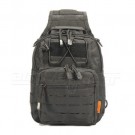 Yakeda Small outdoor waterproof EDC laser cut crossbody shoulder pack chest sling chest bag 